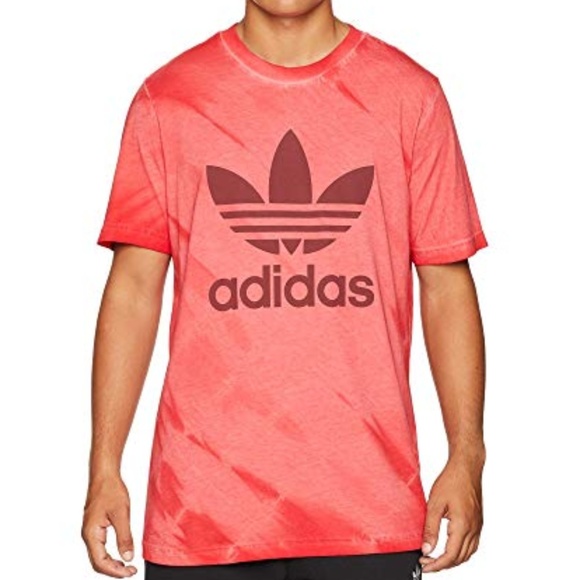 adidas originals red t shirt